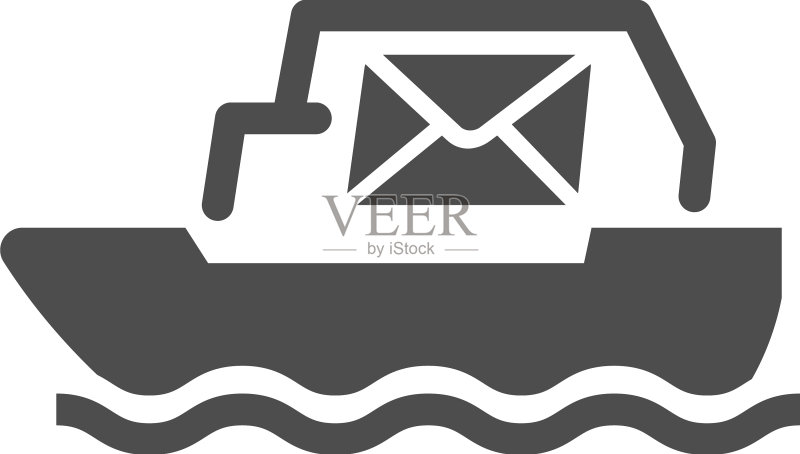 邮件海运订单图标图标素材