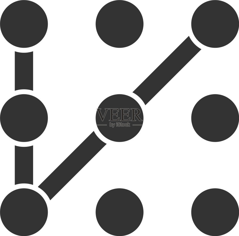 锁形图标图案图标素材