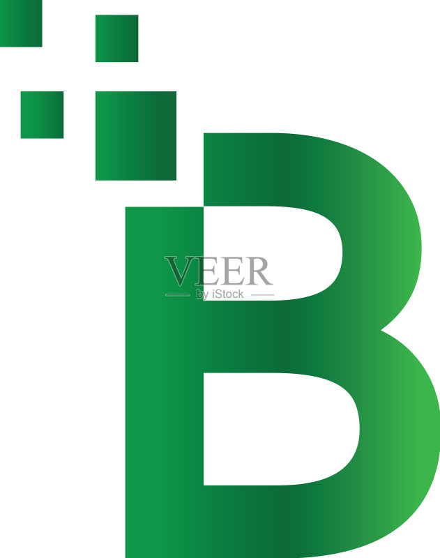 B字体图标素材
