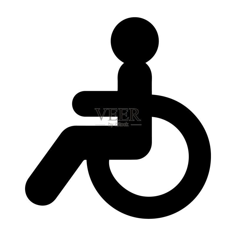 残疾人,残疾人标志,轮椅图标图标素材