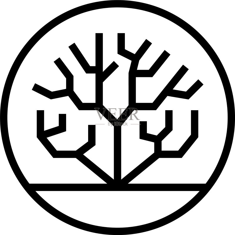 珊瑚安全标签线图标图标素材