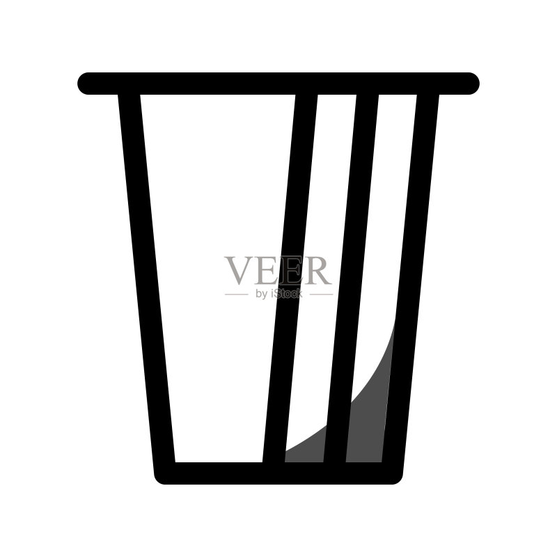 咖啡纸杯图标素材