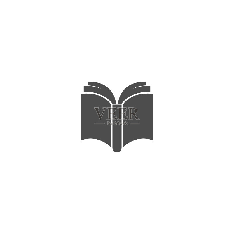 书籍图标Logo设计模板图标素材