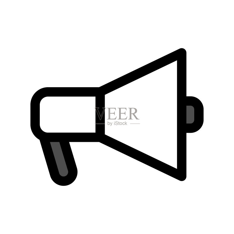 扩音器图标图案图标素材