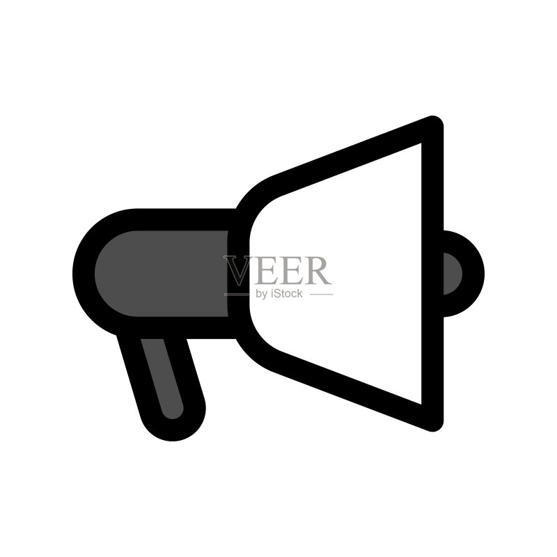 扩音器图标图案图标素材