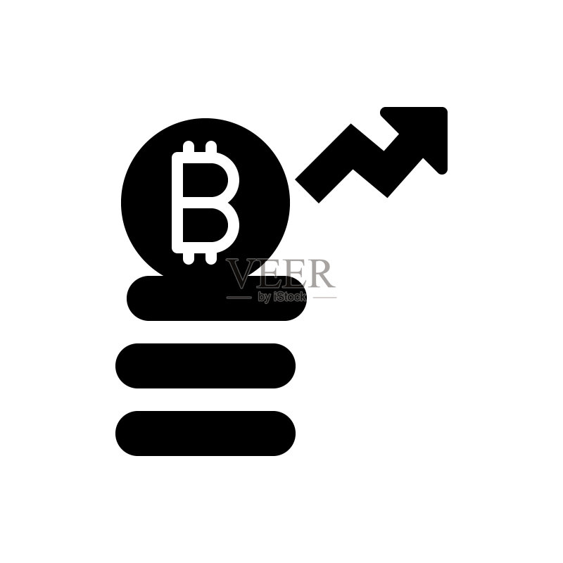 比特币投资图标图标素材