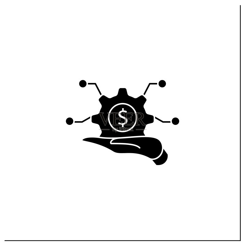 基础设施资产管理Glyph图标图标素材
