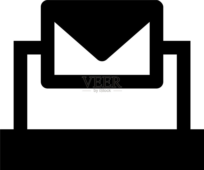 商务邮件图标素材