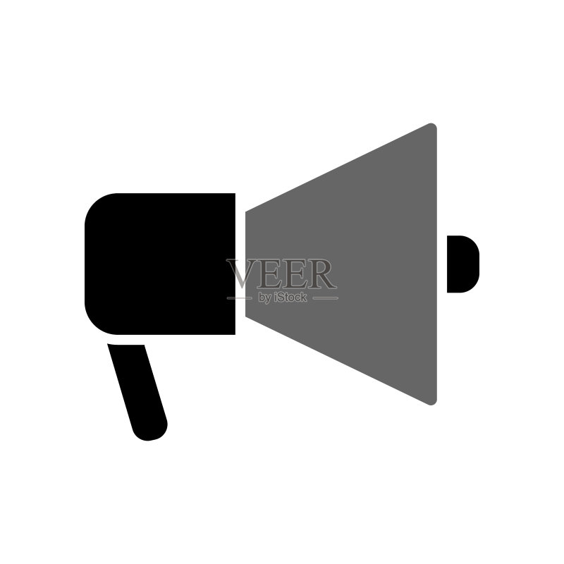 扩音器图标图案图标素材