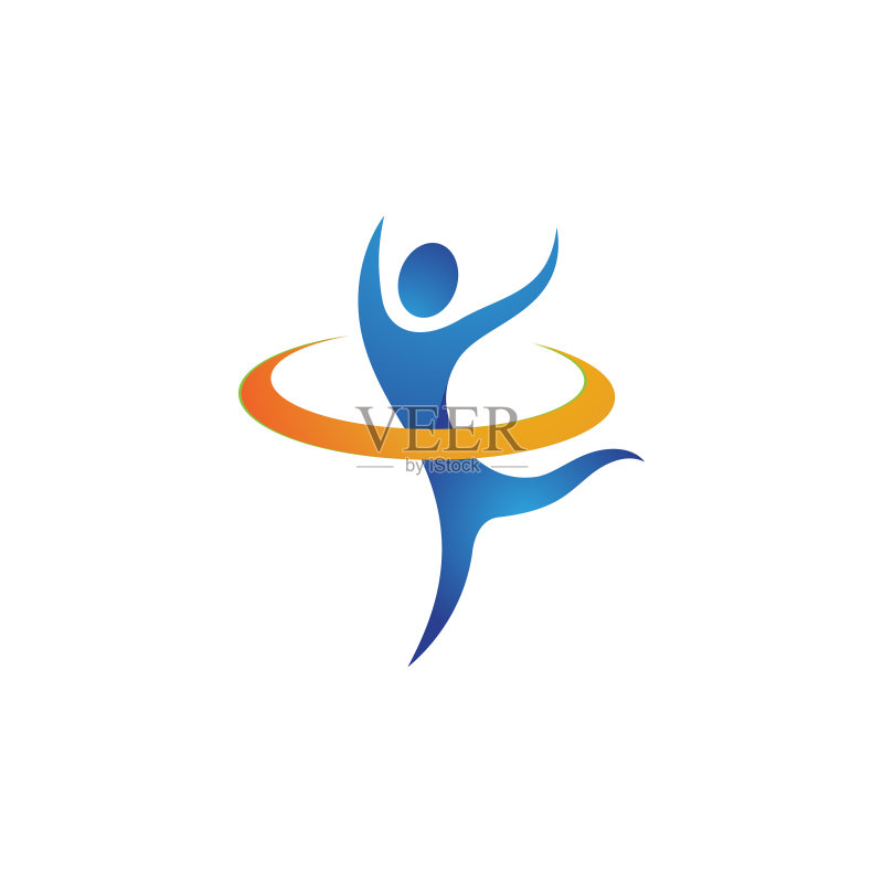 运动剪影图标图标素材