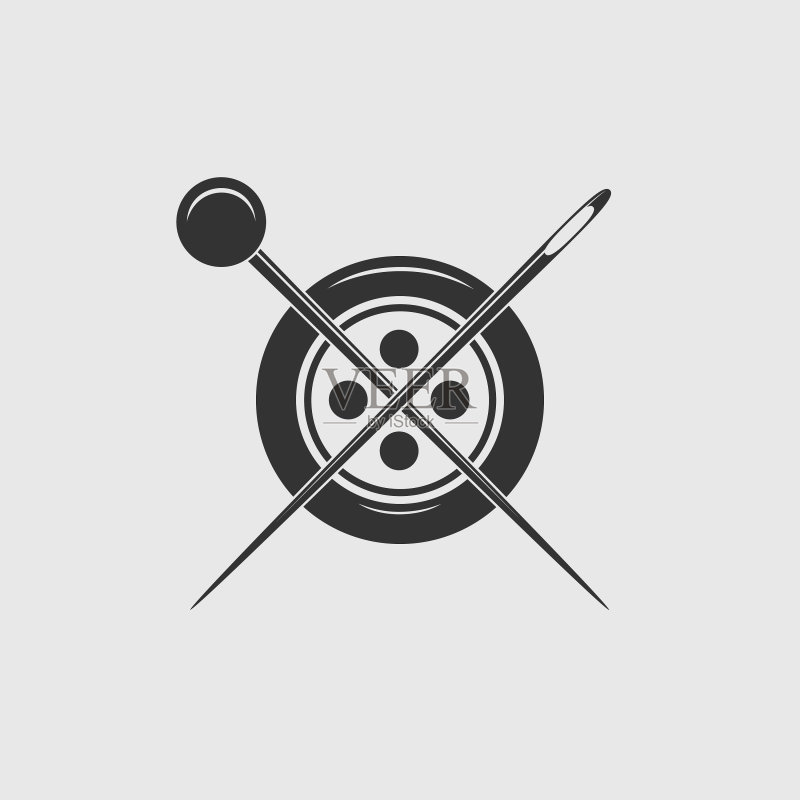 裁缝Logo图标素材