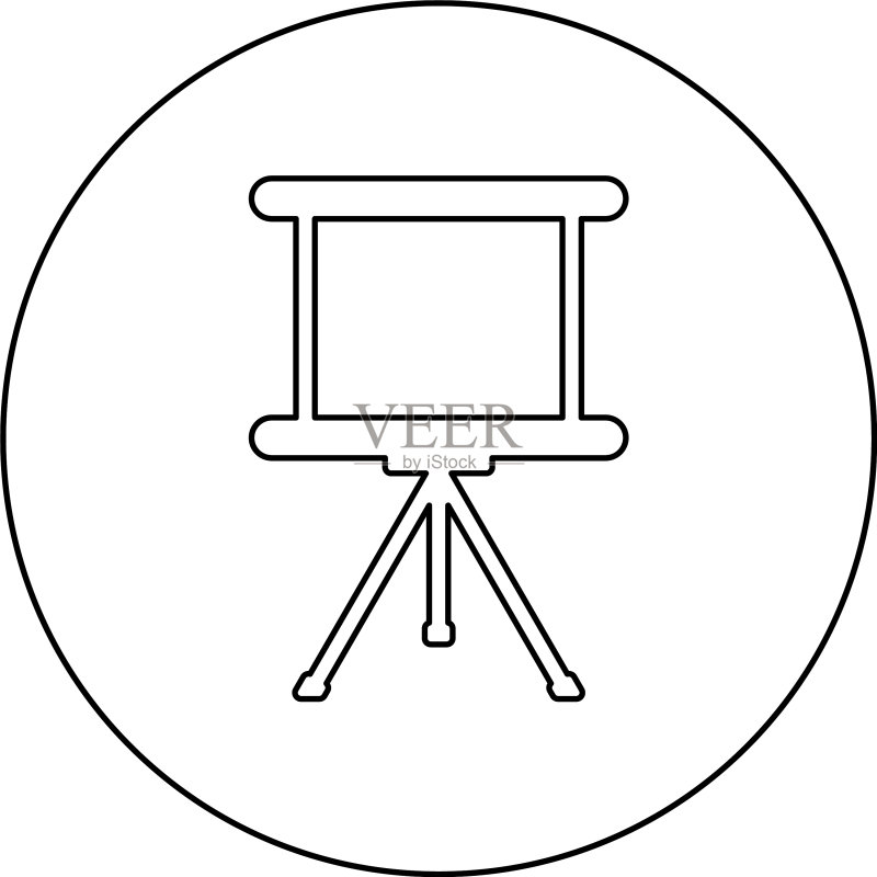 演示商务屏幕banner图标素材