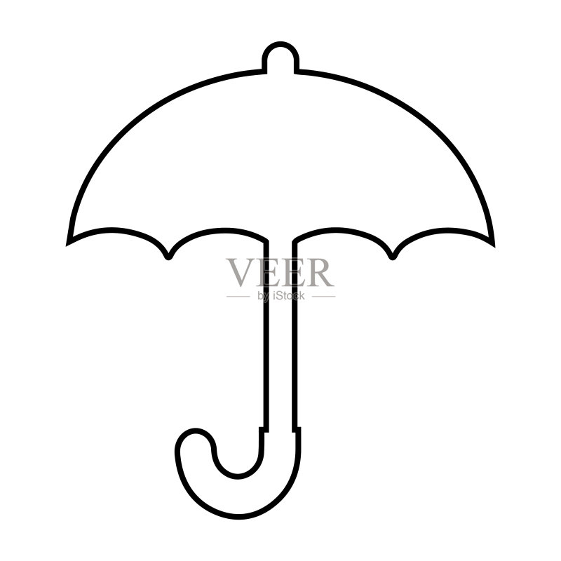 降水、雨、雨伞图标图标素材
