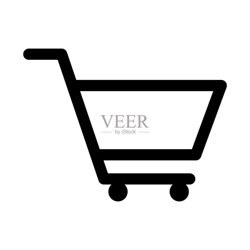 购物车促销图标市场故事商店符号图标素材