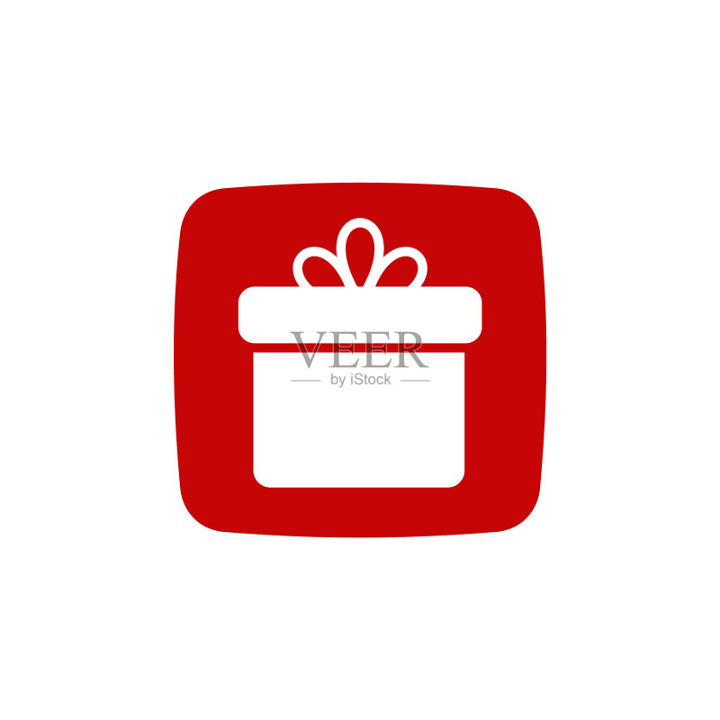 在线App礼品盒科技Logo设计图标素材
