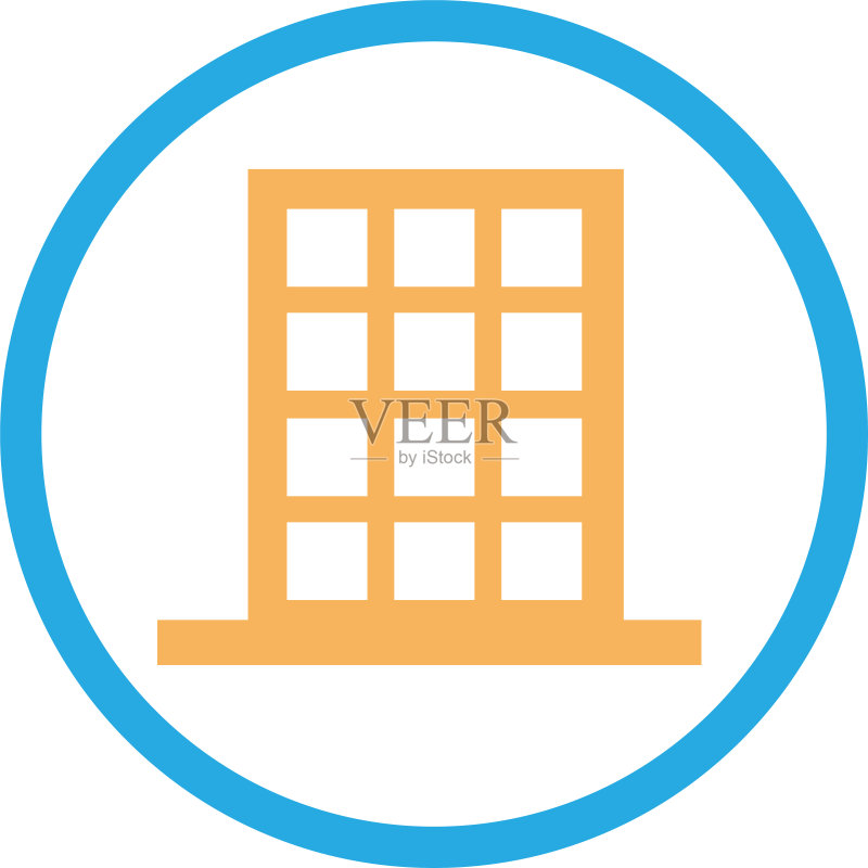 建筑图标符号设计图标素材