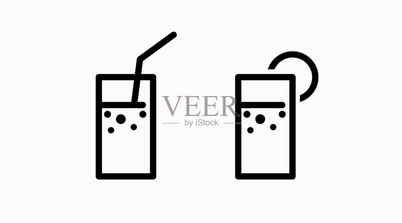 饮品图标合集图标素材