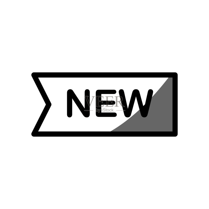 新标签图标图形图标素材