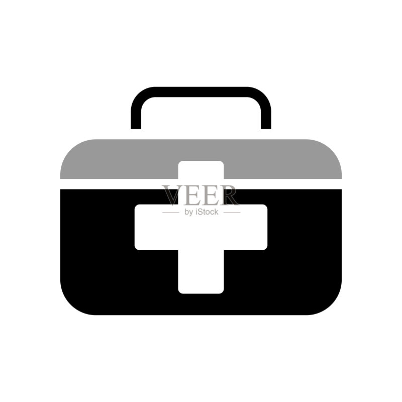 急救医疗箱图案图标素材