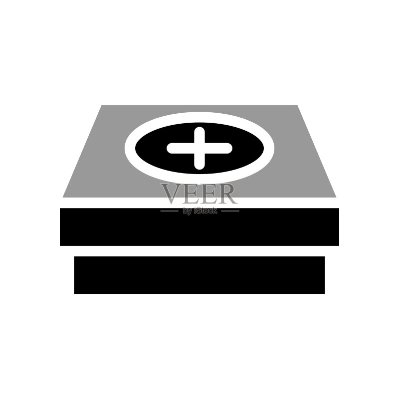 急救医疗箱图案图标素材