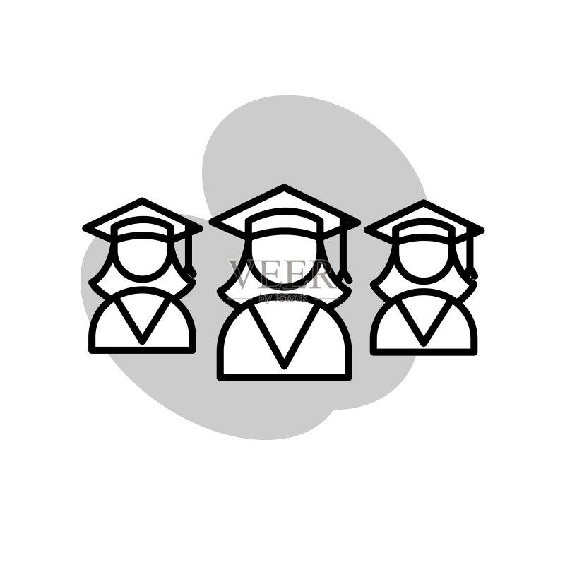 学生图标图标素材