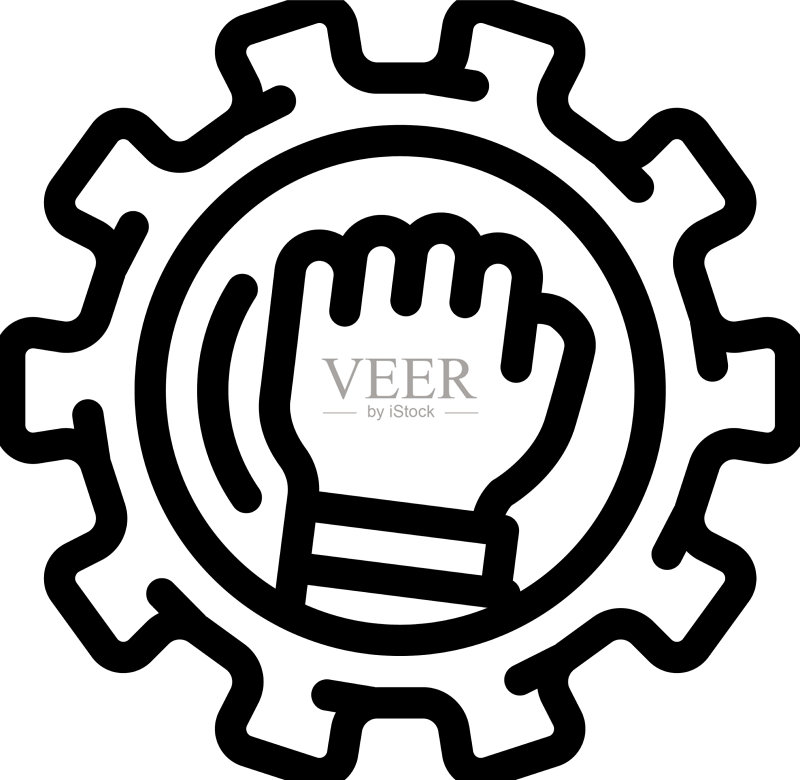 领导力专业知识线性图标图标素材