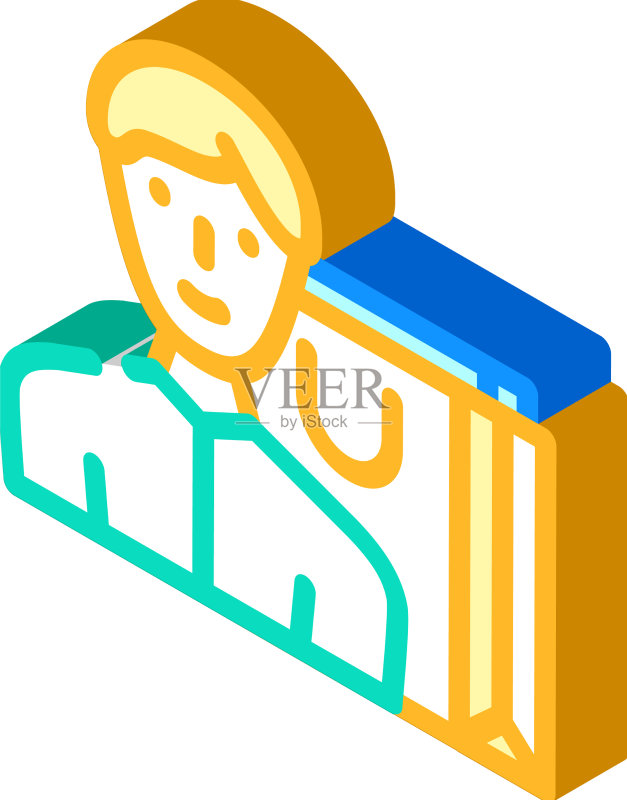 2.5D购物袋图标图标素材