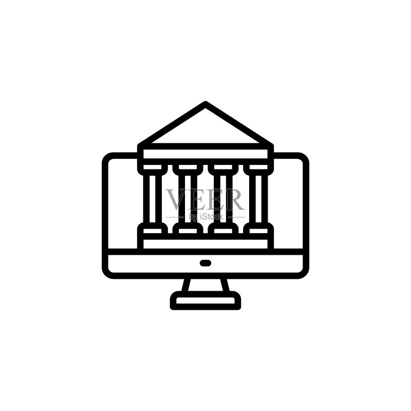 银行存款矢量图标图标素材
