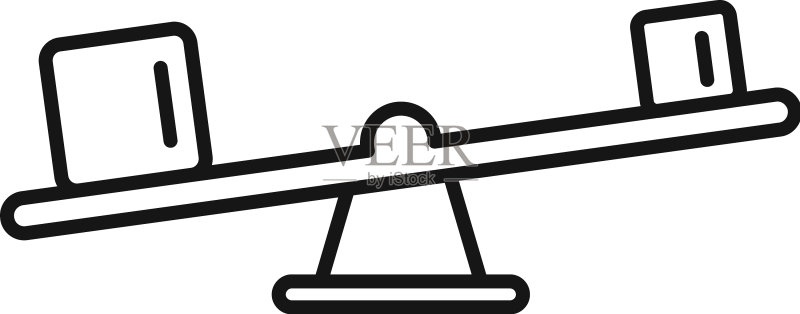 比较对象图标轮廓图标素材