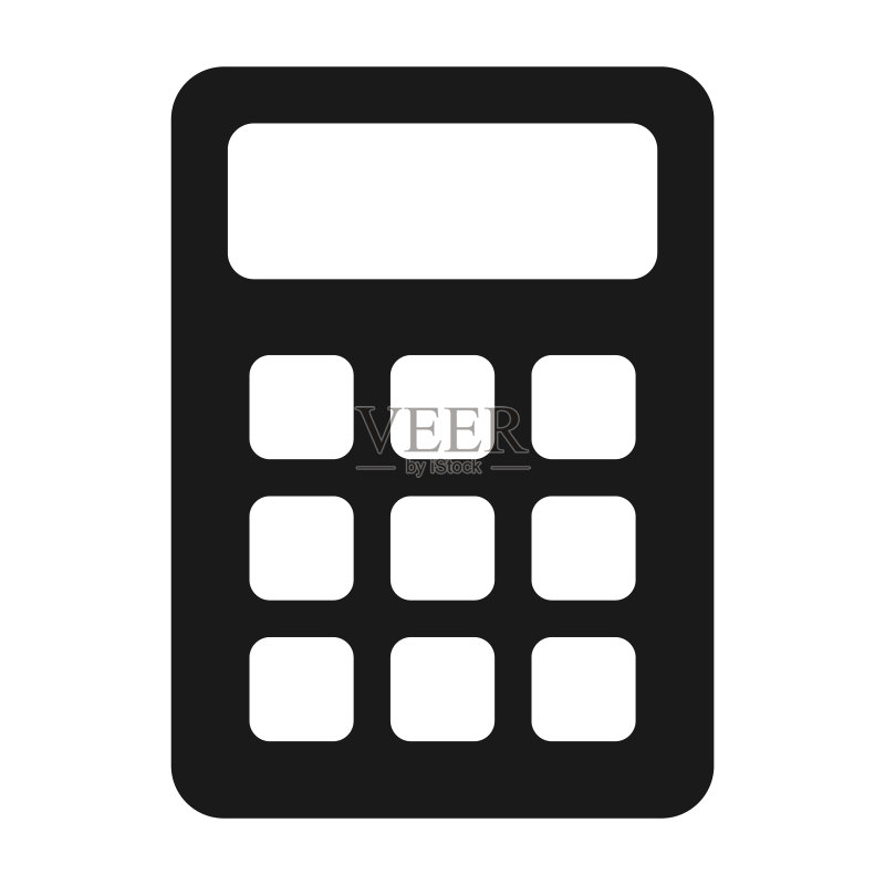 计算器图标,数学网络按钮图标素材