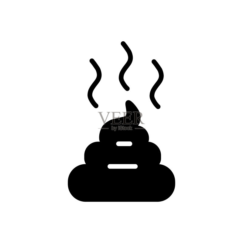 粪便符号标志图标素材