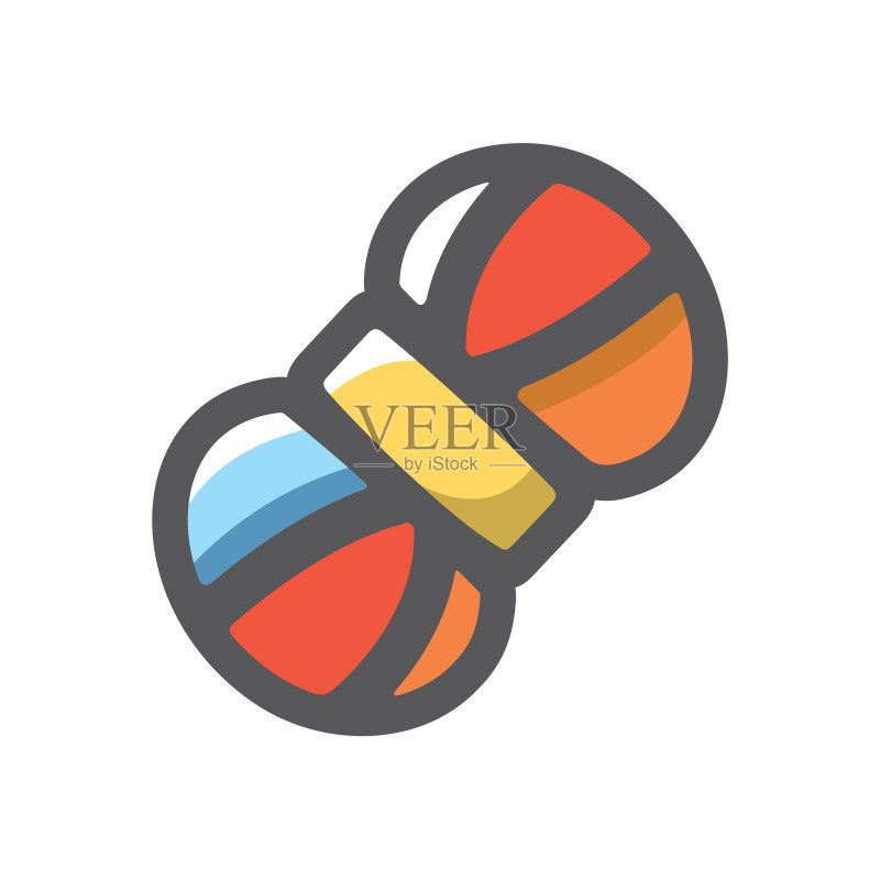 毛线图标卡通图标素材