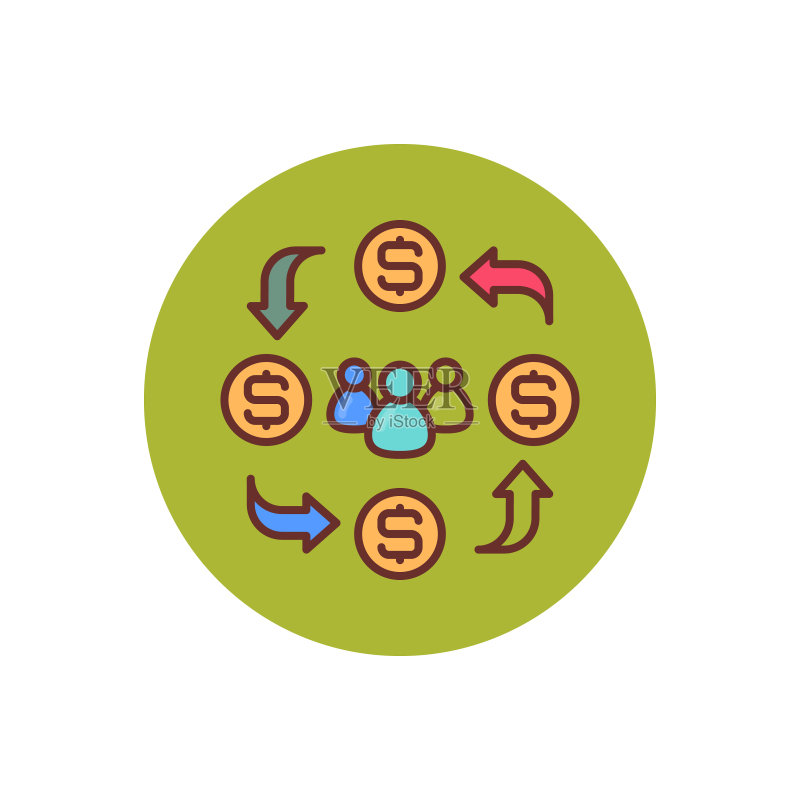 联盟营销矢量图标logo图标素材