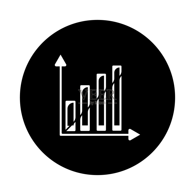 分析条形图和图表图标图标素材
