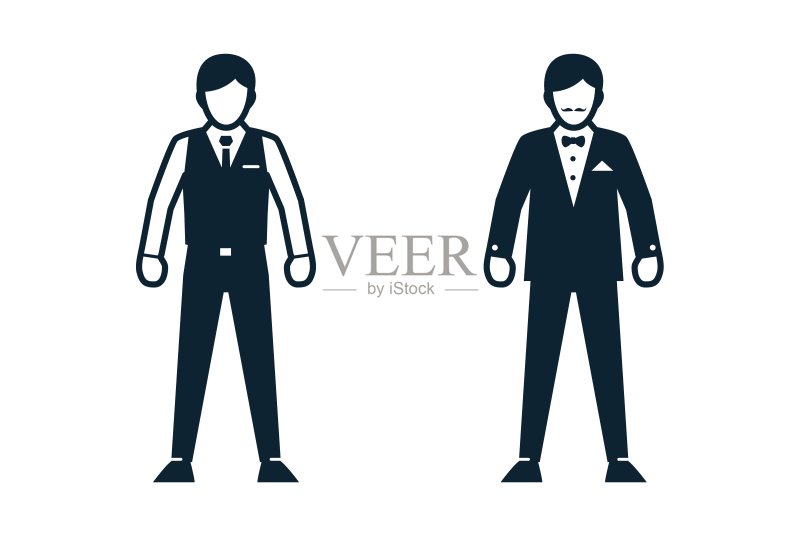 人物,男人,时尚,服装白色背景图标图标素材