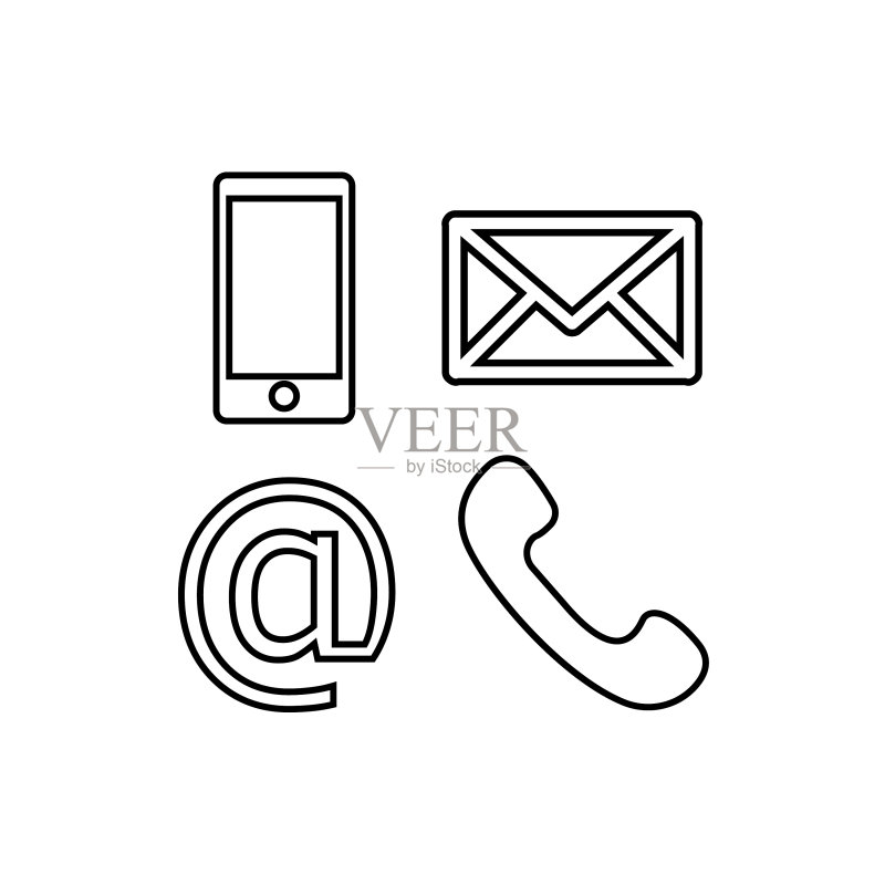 信息图logo的联系方式图标图标素材