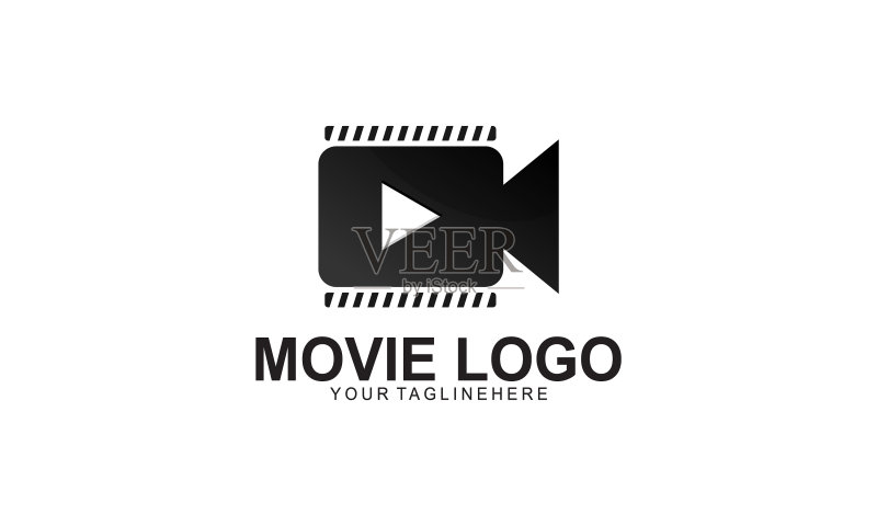 电影院logo设计模板图标素材