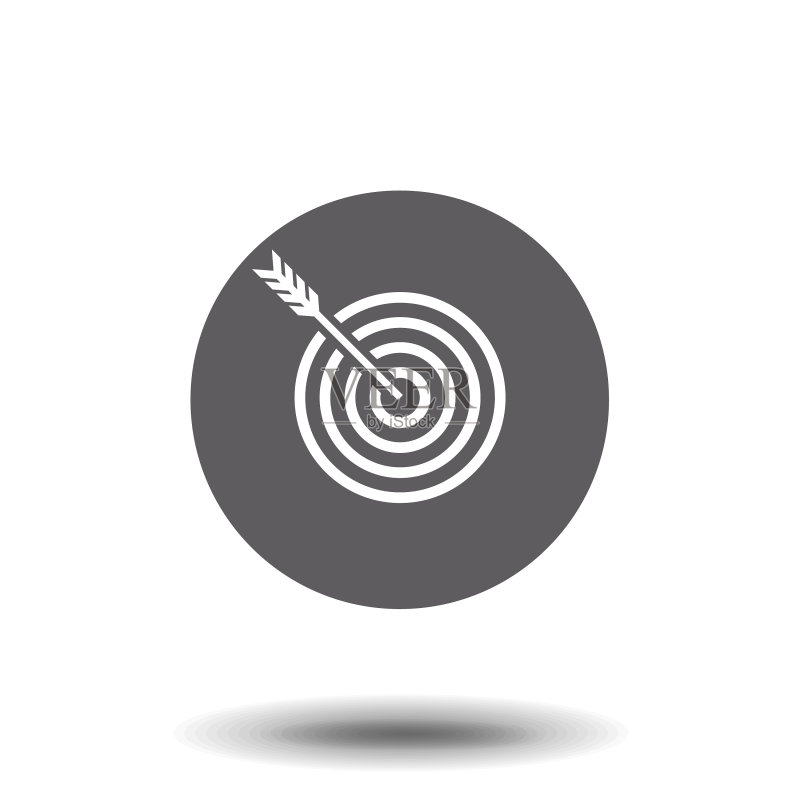 投资目标图标符号隔离图标图标素材
