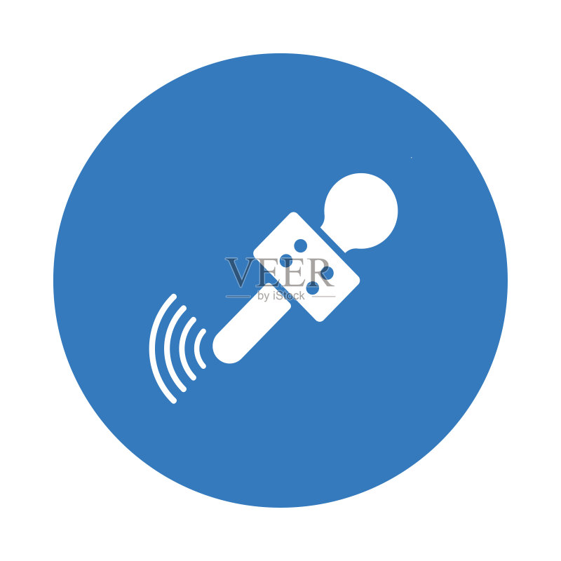 Chromecast设备图标,蓝色设计图标素材
