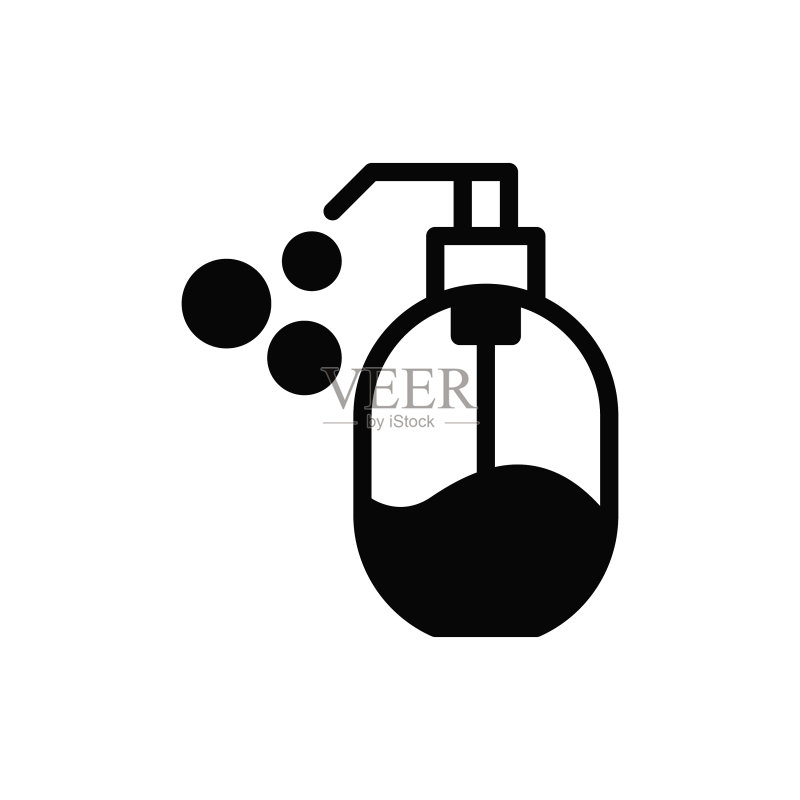 液体皂图标UI标志图标素材