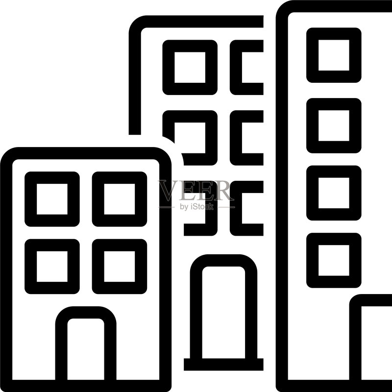 公寓图标素材
