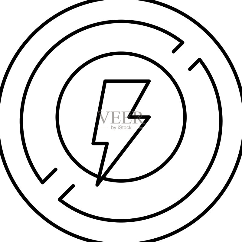 禁止使用剪刀标志线条图标图标素材