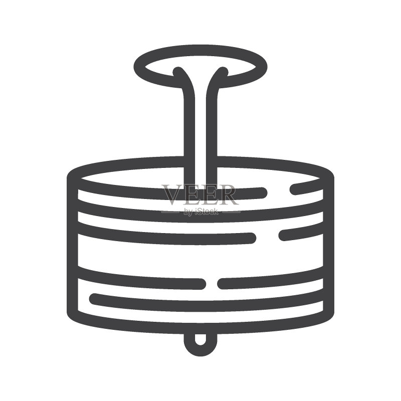 吊灯线条图标图标素材
