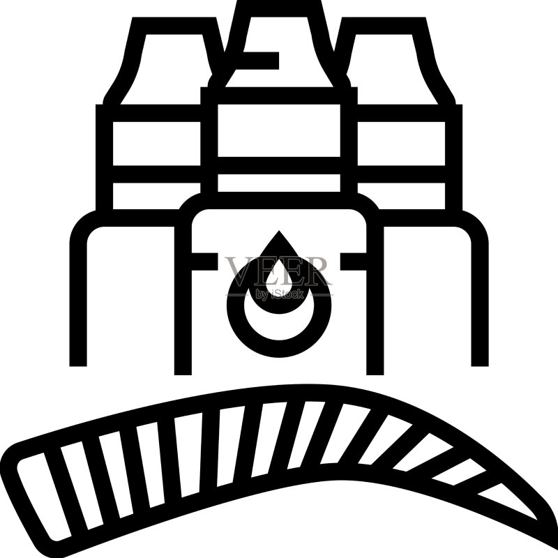 有机眉毛颜料线条图标图标素材