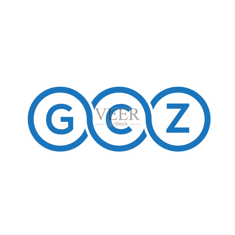 GCZ字母标志设计图标素材