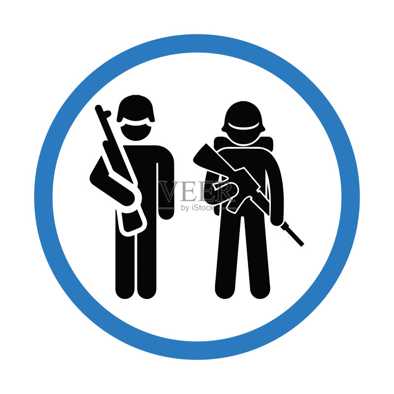 军队士兵图标图标素材
