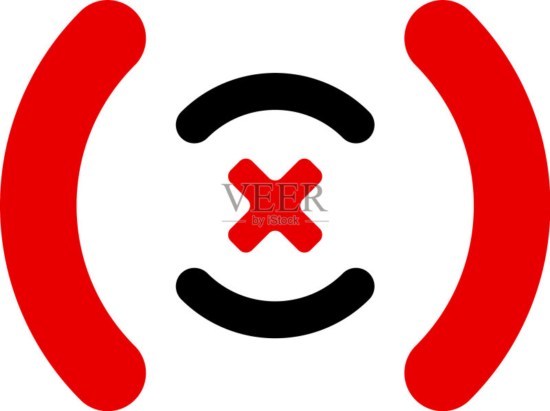 目标标记十字线和取景器图标图标素材
