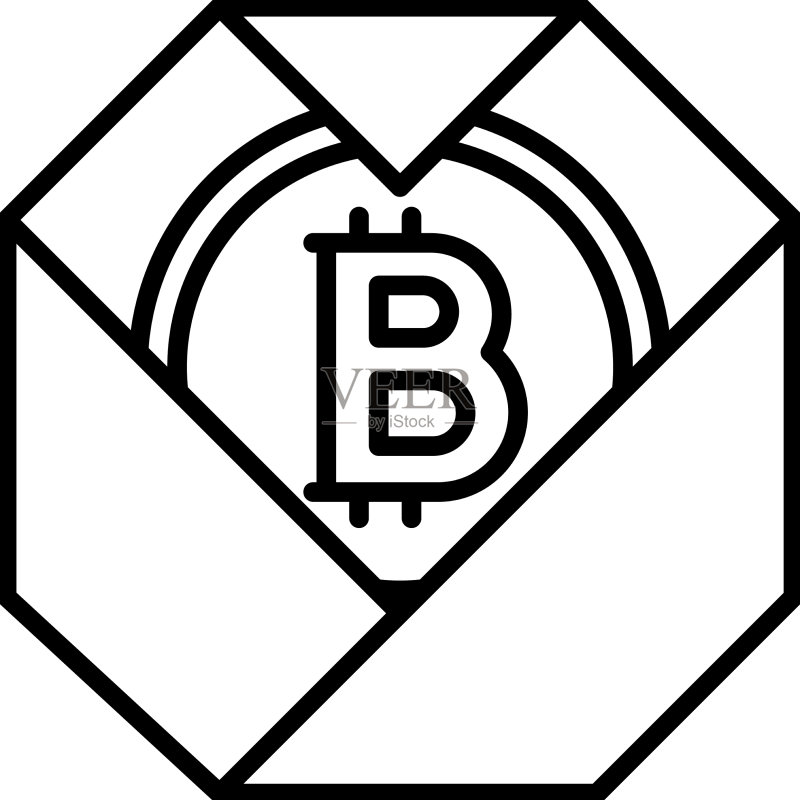 比特币相关包裹图标图标素材