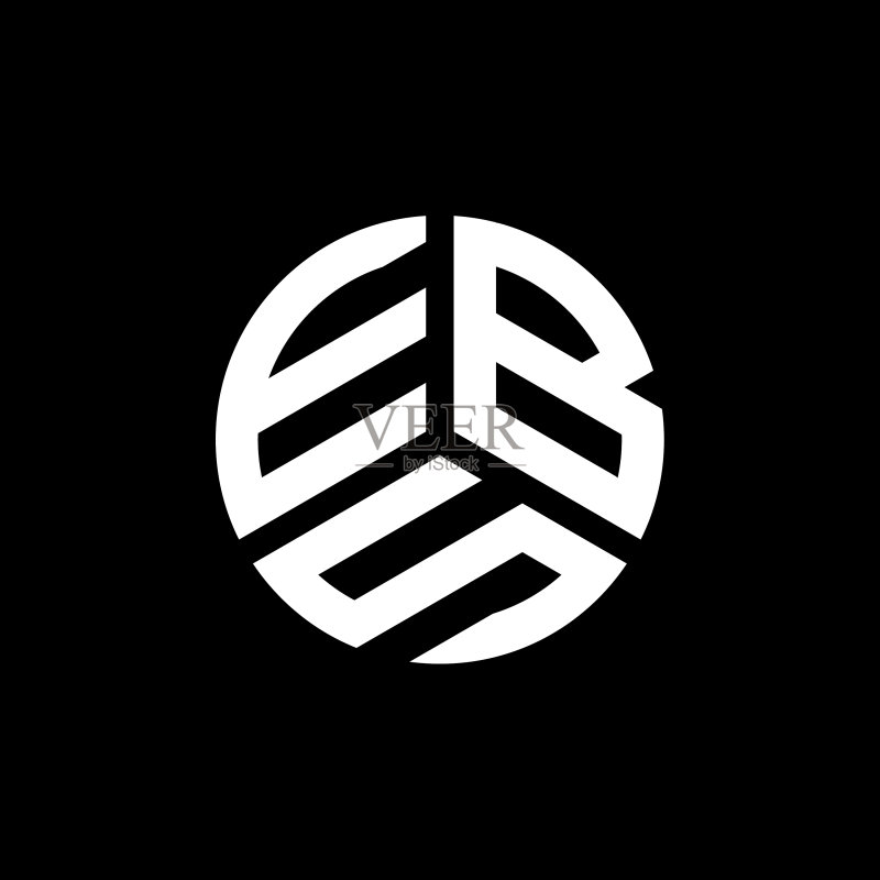 EBS字母logo设计图标素材