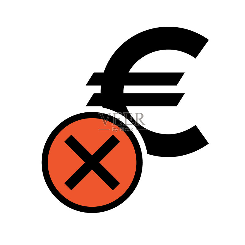 欧元货币符号商业现金图标图标素材